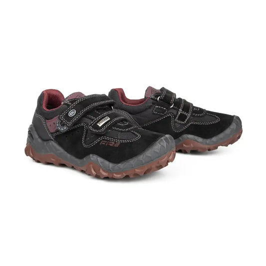 Imac waterproof bordeaux black velcro sneaker 0231988 - sneakers