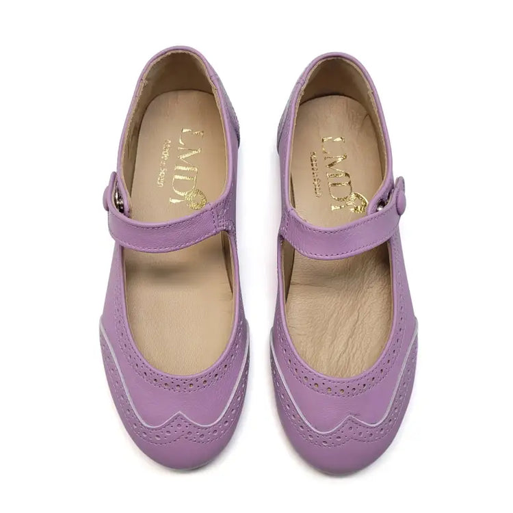 Lmdi Doll Lilac Wingtip Mary Jane - GIRLS