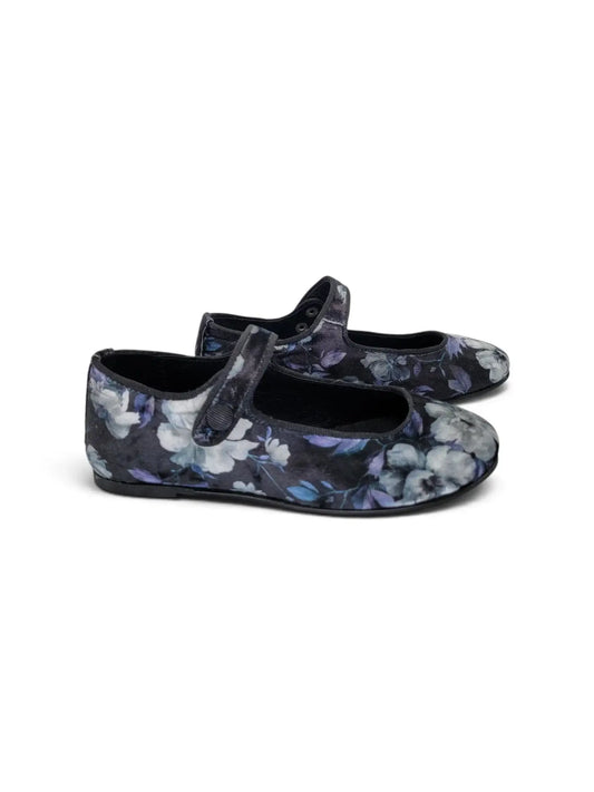 Lmdi iria floral velvet mary jane | kids shoes fast shipping