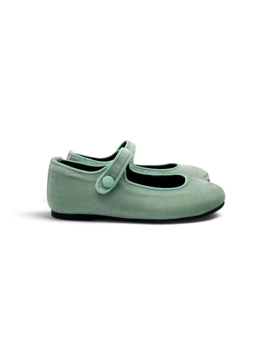 Lmdi iria mint velvet mary jane | kids shoes fast shipping