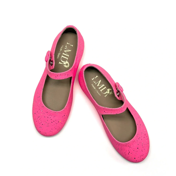 Lmdi iria neon speckled mary jane shoes fast shipping