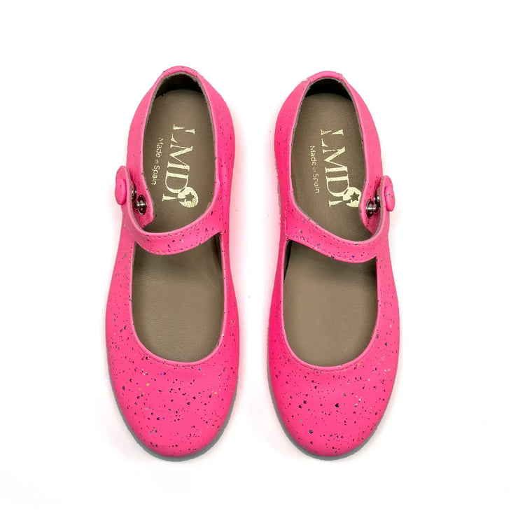 Lmdi iria neon speckled mary jane shoes fast shipping
