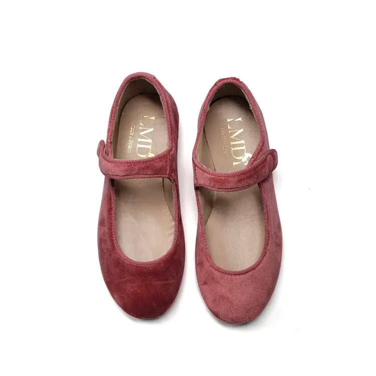 Lmdi iria raspberry velvet mary jane - mary jane