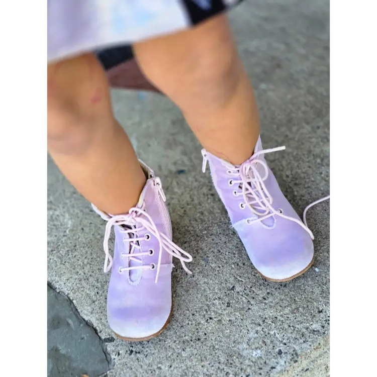 lmdi-pink-velvet-lace-up-bootie-girls