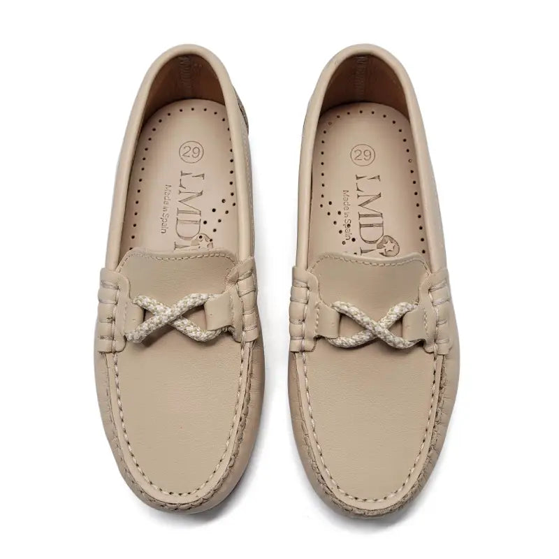 LMDI Sand Leather Loafer SS2410 - BOYS