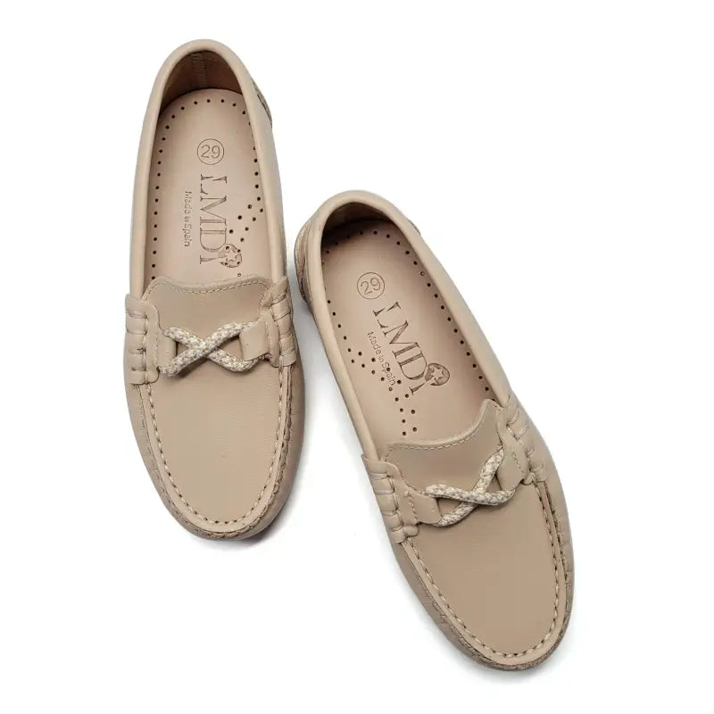 LMDI Sand Leather Loafer SS2410 - BOYS