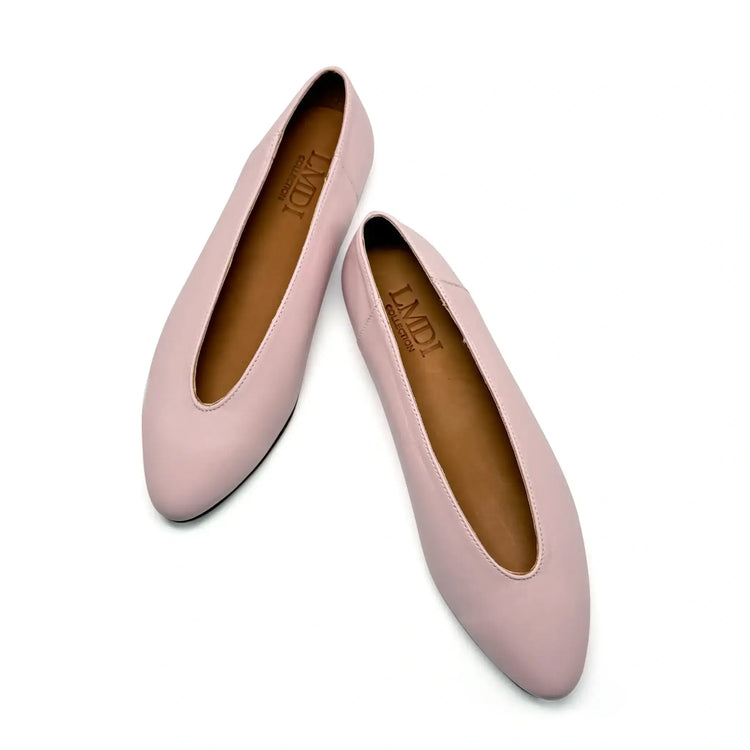 Lmdi sanxenxo cuban pink ballet flats spain fast shipping