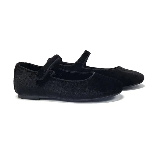 Mamelina Black Velvet Mary Jane A011