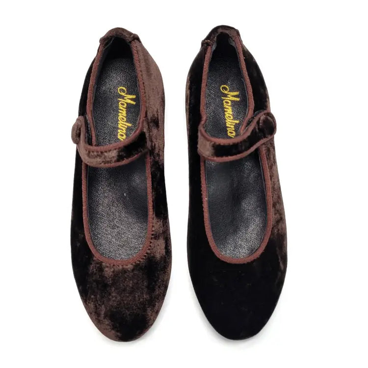 Mamelina dark brown mary jane 106690 mary jane