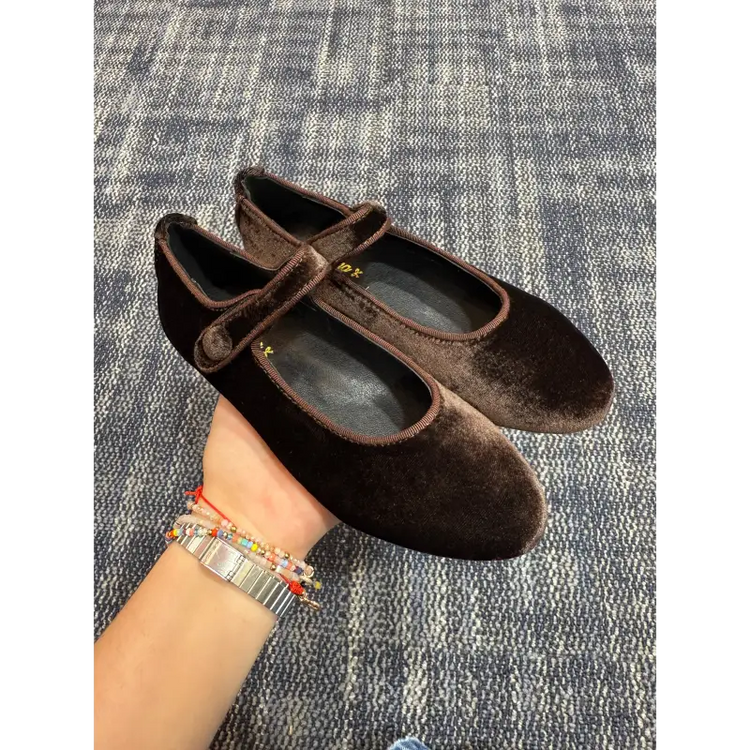 Mamelina dark brown mary jane 106690 mary jane