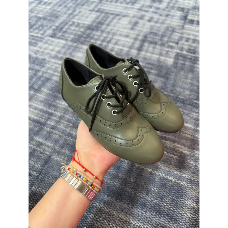 Mamelina hunter green wingtip lace dress shoe 6208 21 boys lace