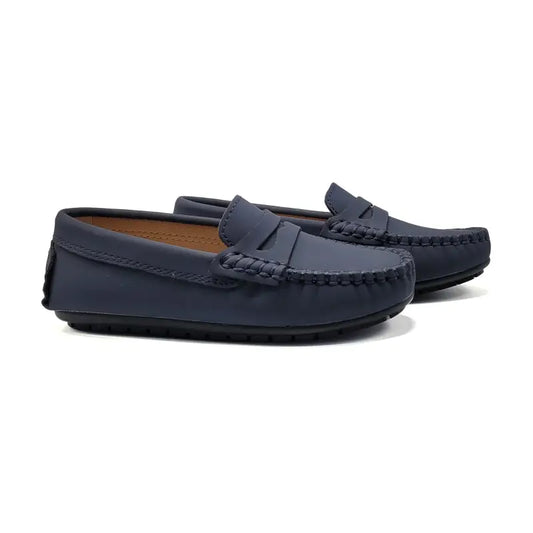 Mamelina Navy Gum Penny Loafer 6202