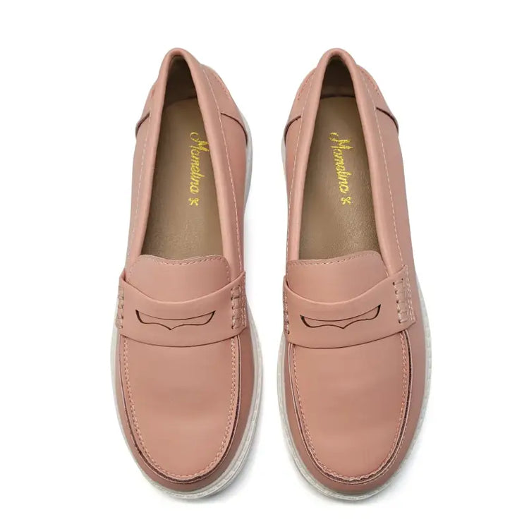 mamelina-nude-pink-chunky-penny-loafer-