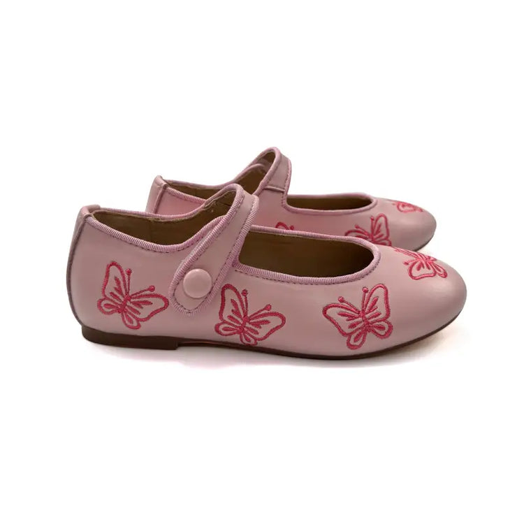 Mamelina pink butterfly mary jane a011 - mary jane