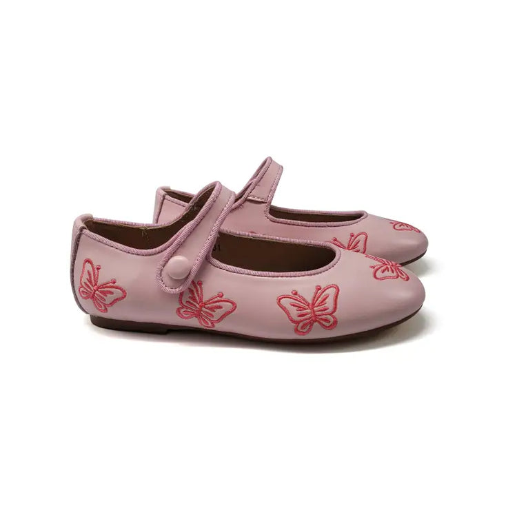 Mamelina pink butterfly mary jane a011 - mary jane