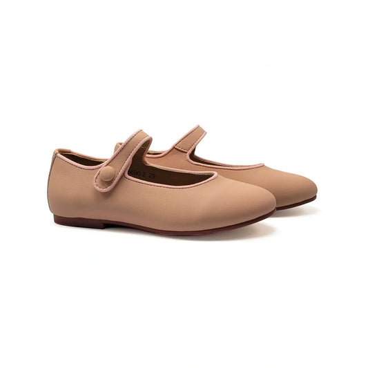 Mamelina salmon mary jane leather shoes fast shipping