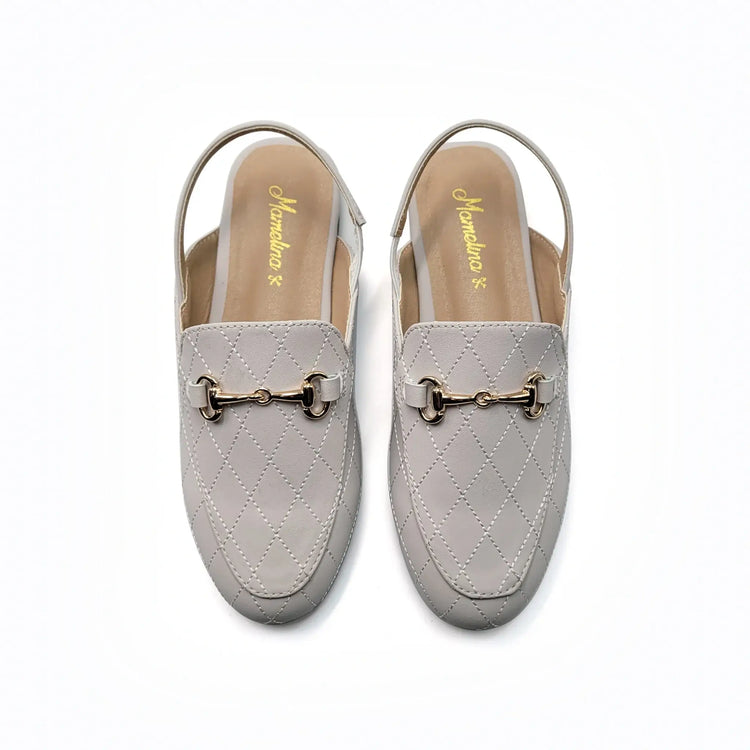 Mamelina smokey chain slingback slippers fast shipping