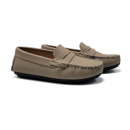 Mamelina Taupe Penny Loafer 6202