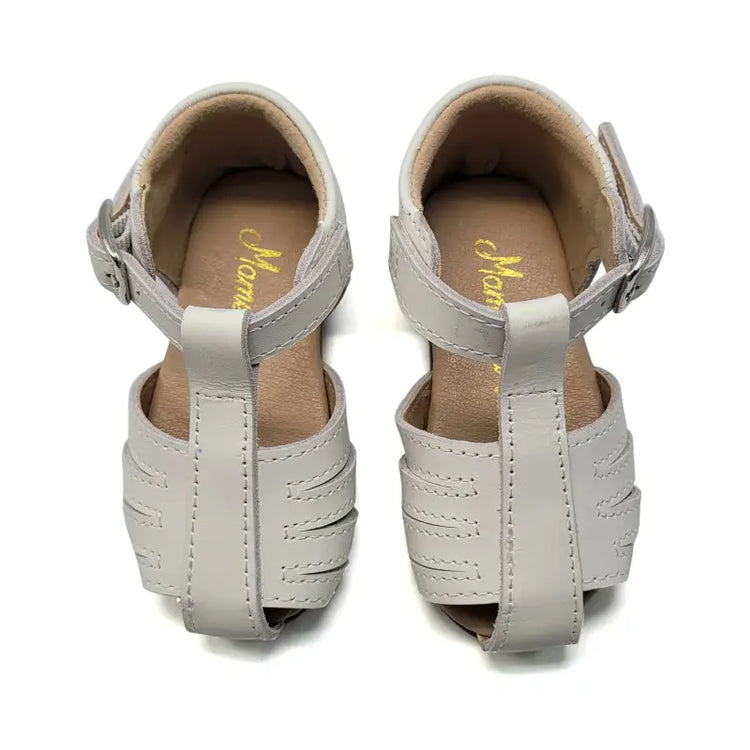 Mamelina White Leather Sandal 082