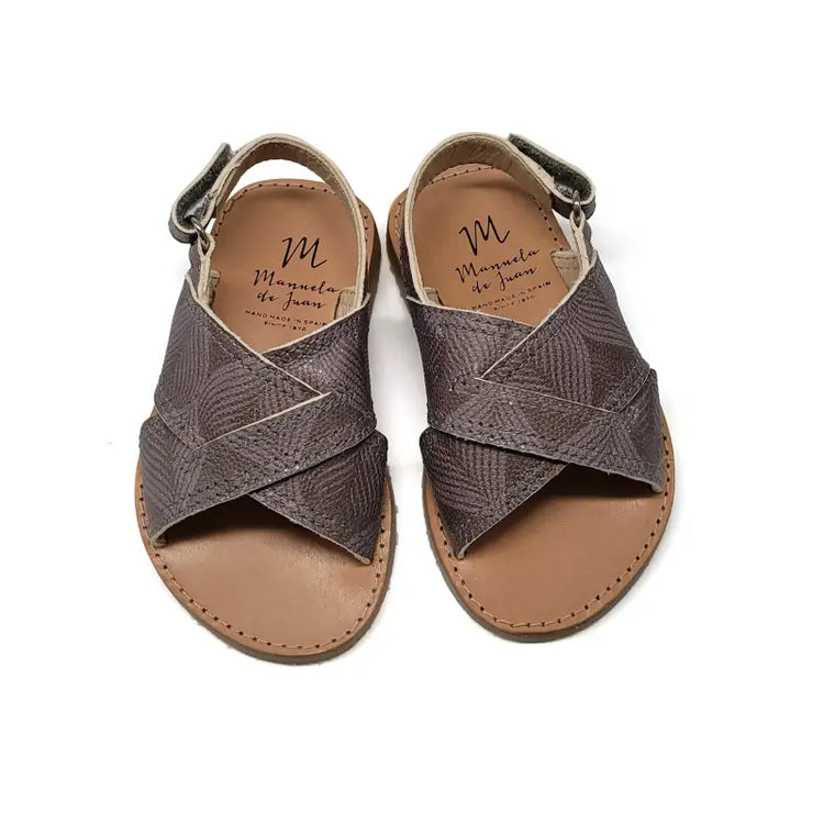 Manuela De Juan Army Green Sandal S2149 - BOYS
