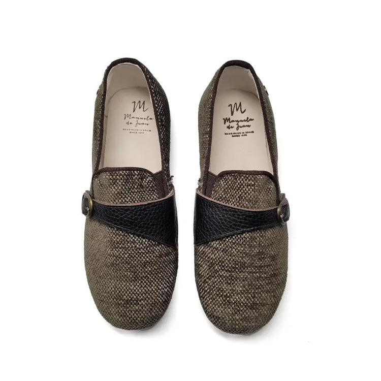 Manuela de juan chocolate haven smoking slip on s3186 - shoe