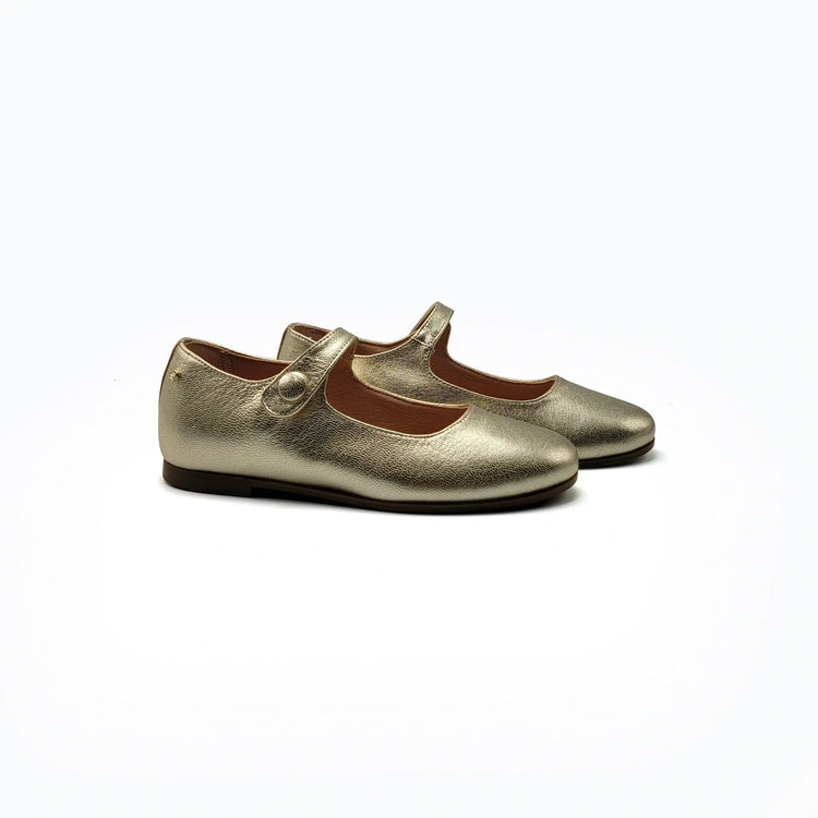Manuela de juan guity platinum gold mary jane fast shipping