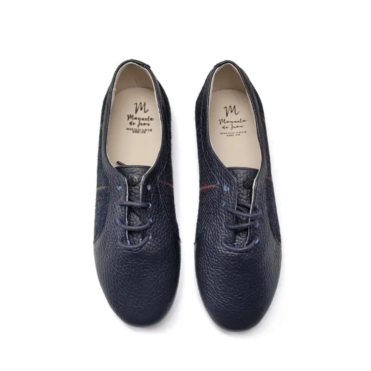 Manuela de juan-s3254- - navy plaid - boys