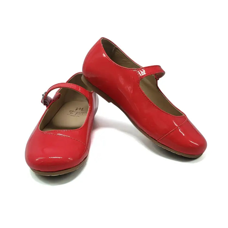 Manuela de juan strawberry patent buckle mary jane s3171 lainie - girls
