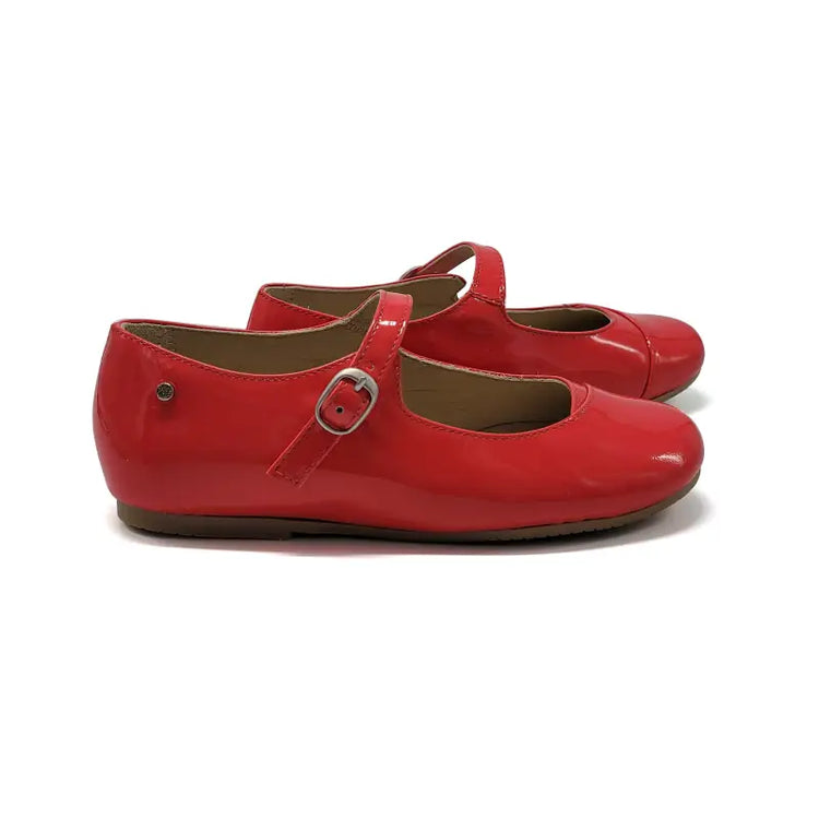 Manuela de juan strawberry patent buckle mary jane s3171 lainie - girls