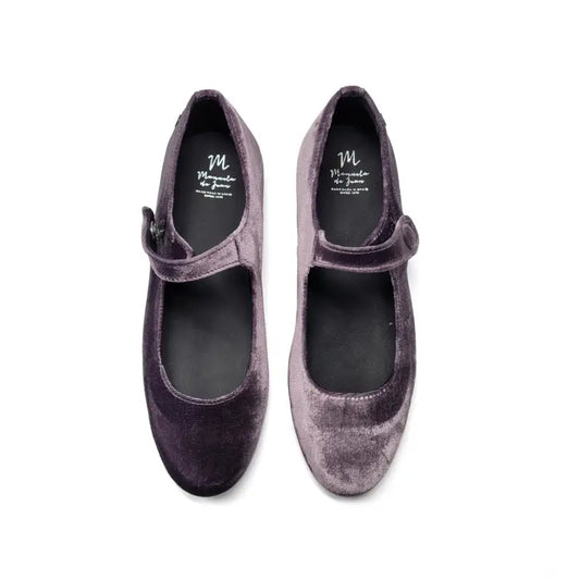 Manuela-s2970-guity - grape velvet - mary jane