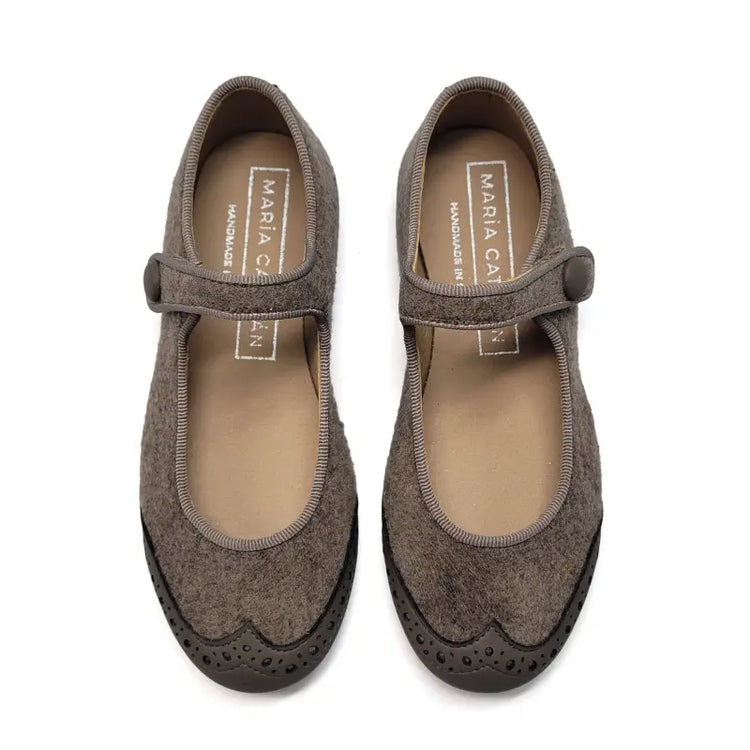 Maria catalan clay flannel mary jane 380609