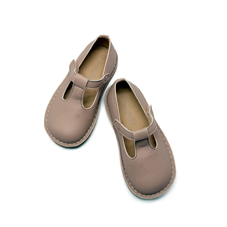 Maria catalan dusty mauve t strap mary jane shoes fast shipping