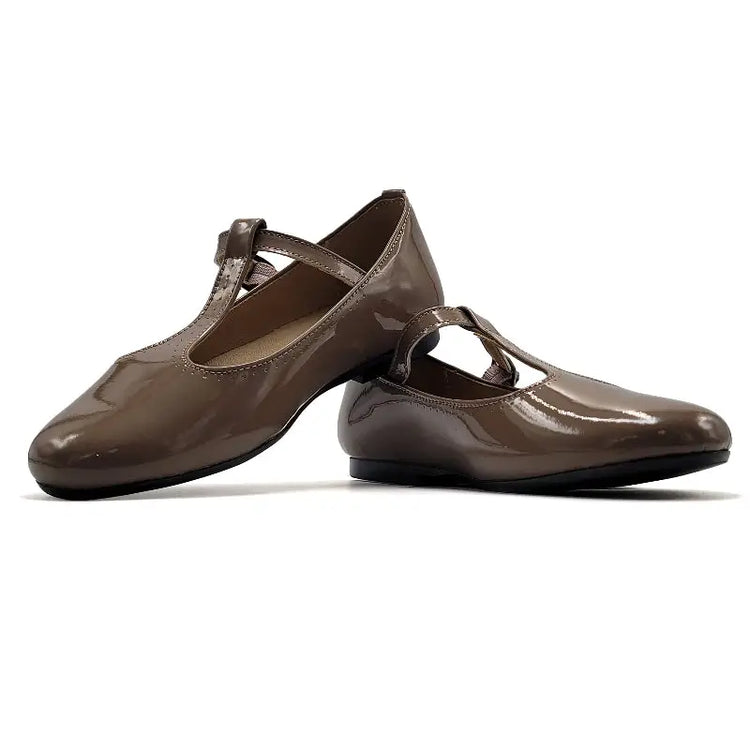 maria-catalan-taupe-patent-t-strap-girls-shoe