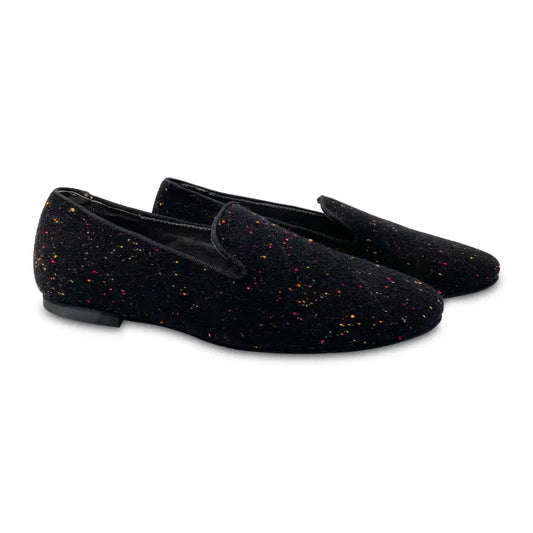 Maria catlan black galaxy quilt slip on 505716 - girls