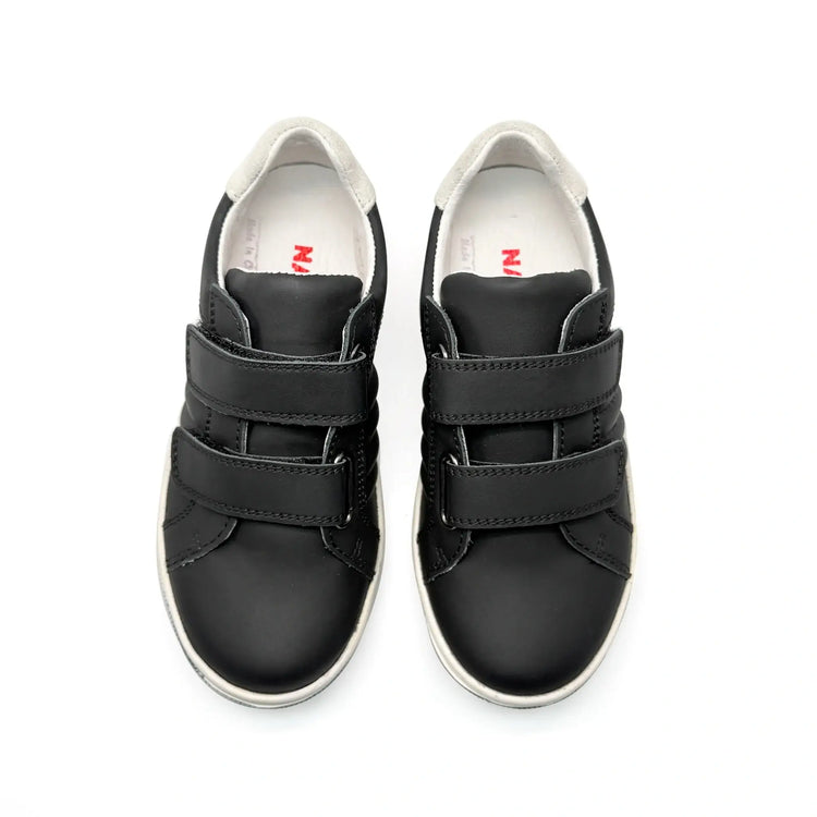 Naturino nume black white velcro sneaker kids fast shipping