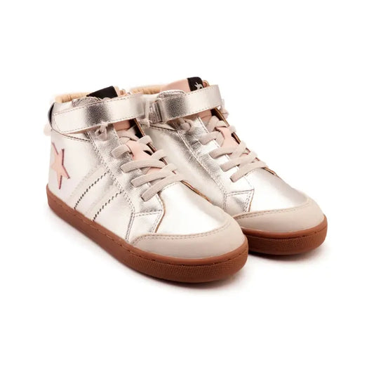 Oldsoles Snow White No tie High Top Sneaker 1029