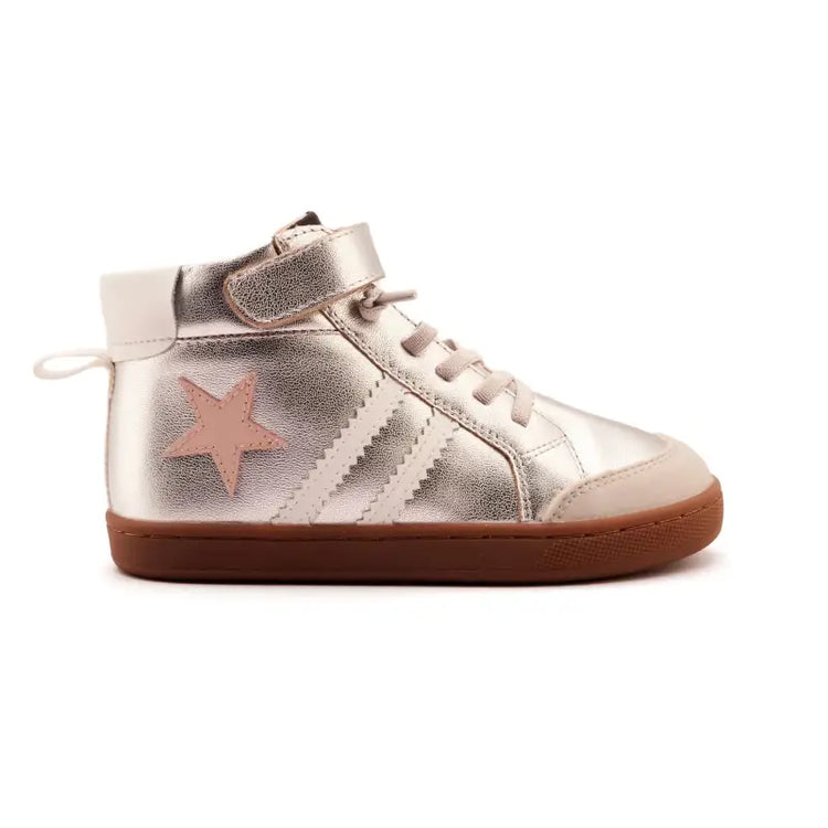 Oldsoles Snow White No tie High Top Sneaker 1029