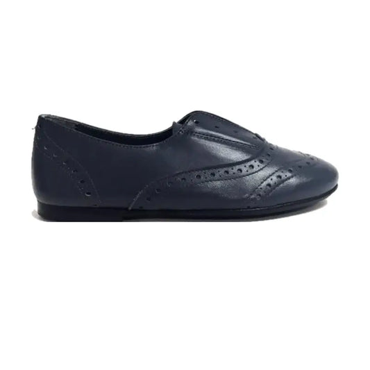 Papanatas navy slip-on oxford 6710q - slip