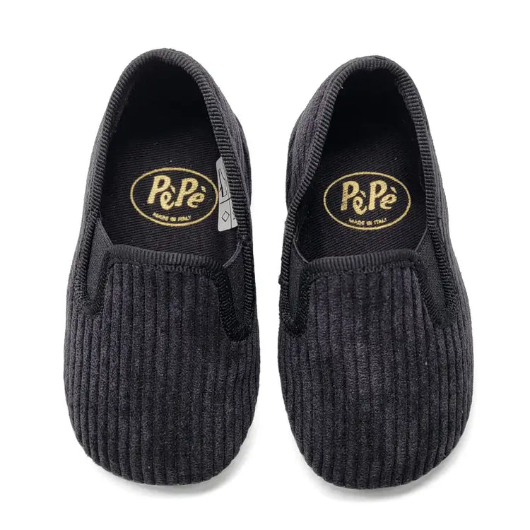 Pepe`-280- - black ribbed - slip on dress