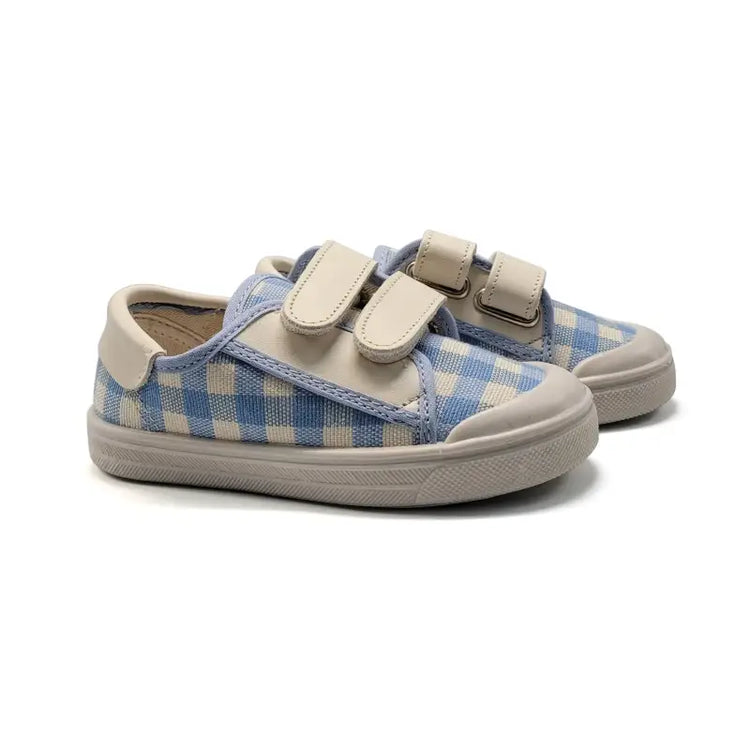 Pepe’ Blue Picnic Velcro Sneaker 075 - GIRLS
