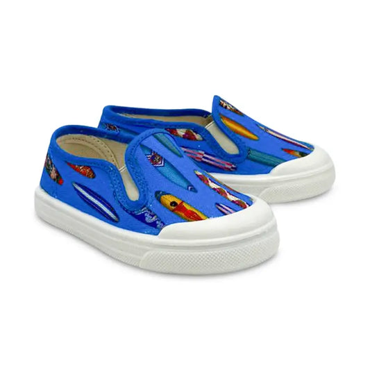 Pepe’ blue surf slip on sneaker - boys