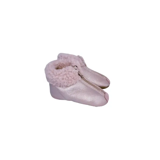 pepe-es-x-ls-curly-pink-fur-metallic-front-zipper-bootie-girls