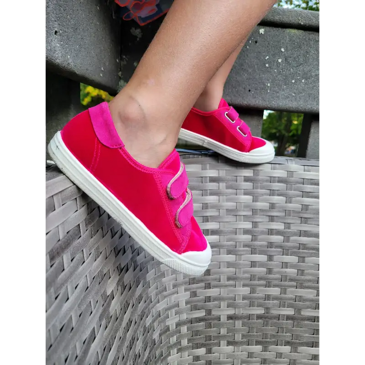 pepe-pink-velvet-sneakers-girls