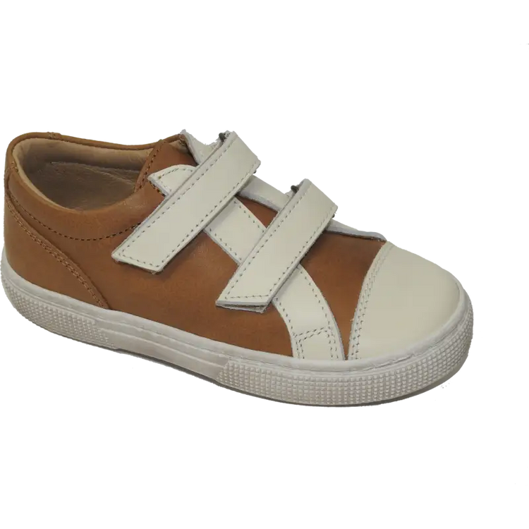 Pepe’ ivory double velcro luggage sneaker 743 - boys