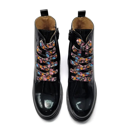 Porte 21521 black patent boots