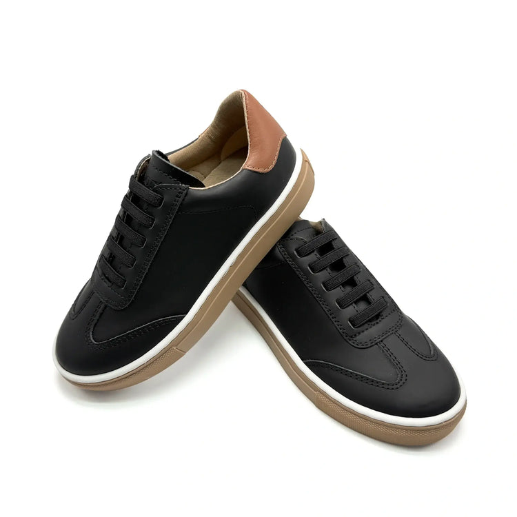 Porte black gum slip on sneaker leather spain fast shipping