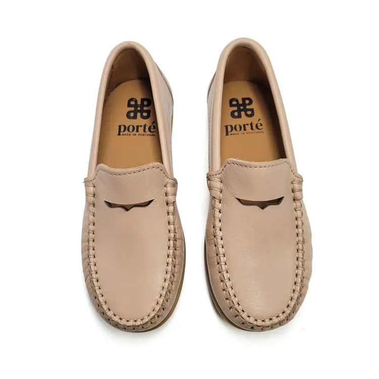 Porte boat nude loafer - boys