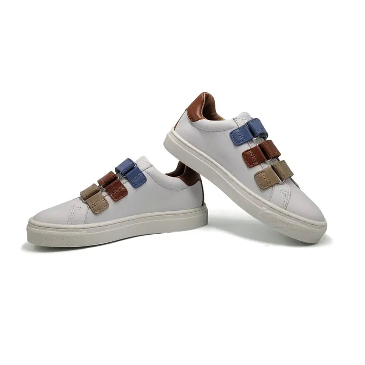 Porte brook multicolor velcro sneaker - boys