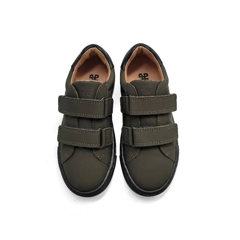 Porte Hunter Green Gum Velcro Sneaker 21101 - BOYS