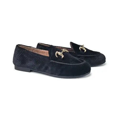 ruth-secret-black-chain-velvet-loafer-girls
